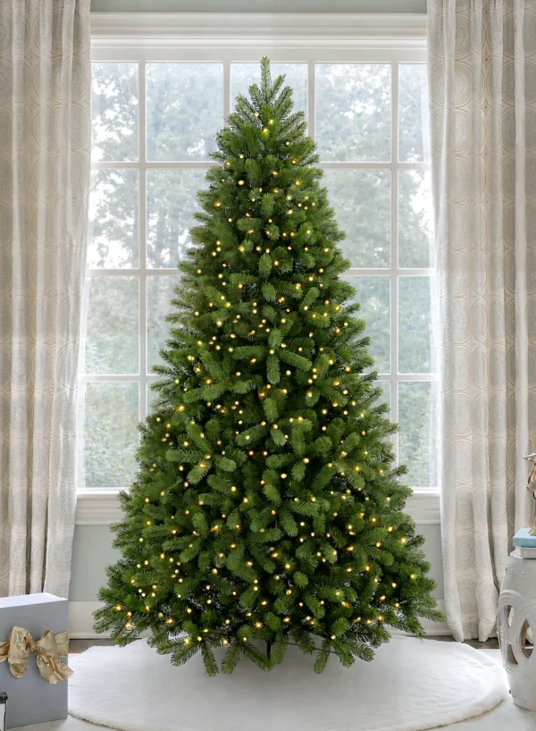 7.5_KingDouglasFirArtificialChristmasTreeLED King Douglas Fir Artificial Christmas Tree with LED lights
