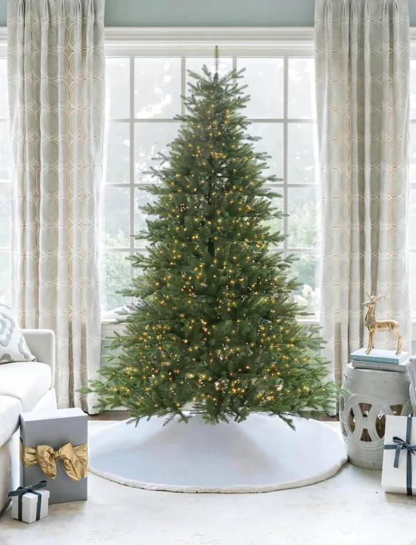AlpineFirwithLuxLEDLights Alpine Fir full artificial Christmas tree with Lux LED Lights