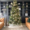 Alpine fir decorated and ow it looks in home