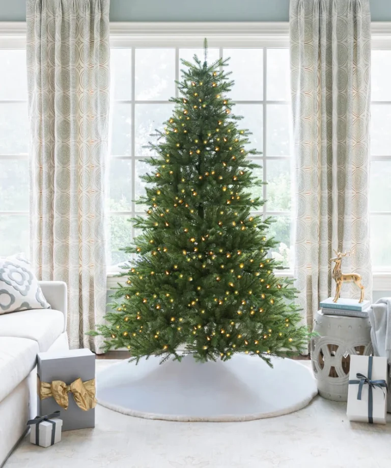Alphine fir with Led lights
