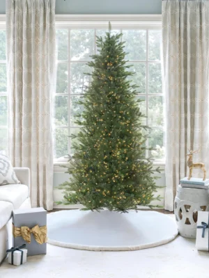 Alpine Fir full artificial Christmas with led lux lights