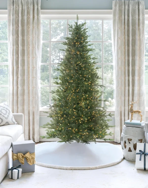 Alpinefirslim Alpine Fir full artificial Christmas with led lux lights