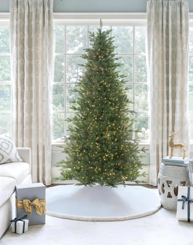 Alpine Fir full artificial Christmas with led lux lights