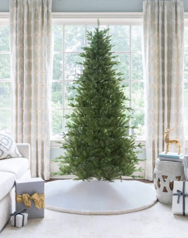 Alpine Fir slim artificial Christmas as seen in home