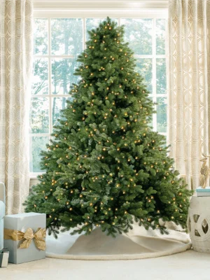 Cypress Spruce artificial Christmas tree with Led