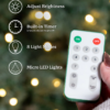 artificial Christmas firtree remote to control light