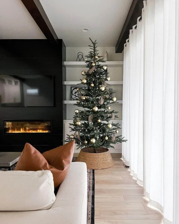 King-Noble-Fir-Artificial-Christmas as seen in home