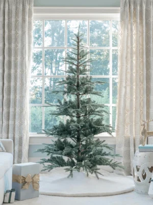 beautiful king noble fir artificial Christmas tree