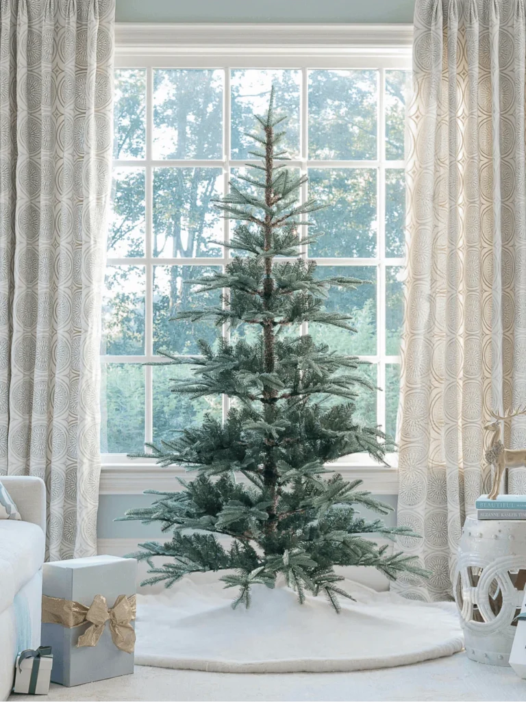 beautiful king noble fir artificial Christmas tree