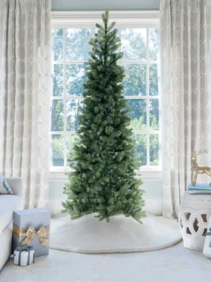 King Douglas Fir Slim artificial Christmas tree