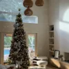 King Douglas Fir Slim artificial Christmas tree as seen in home