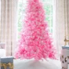 Pink Duchess Flock artificial Christmas