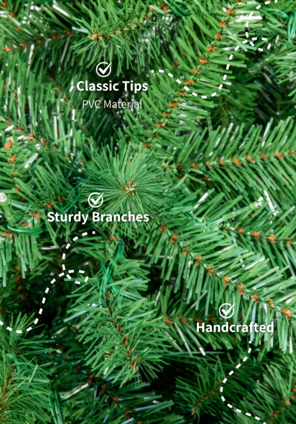 Realistic Tips Blend of PVC and PE Material