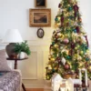 Royal_Fir_Slim_2 beautifuly decorated Royal fir slim artificial Christmas tree