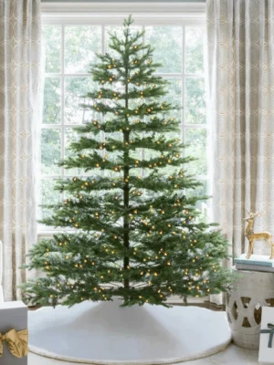 Rushmore fir artificial Christmas tree with Led lights