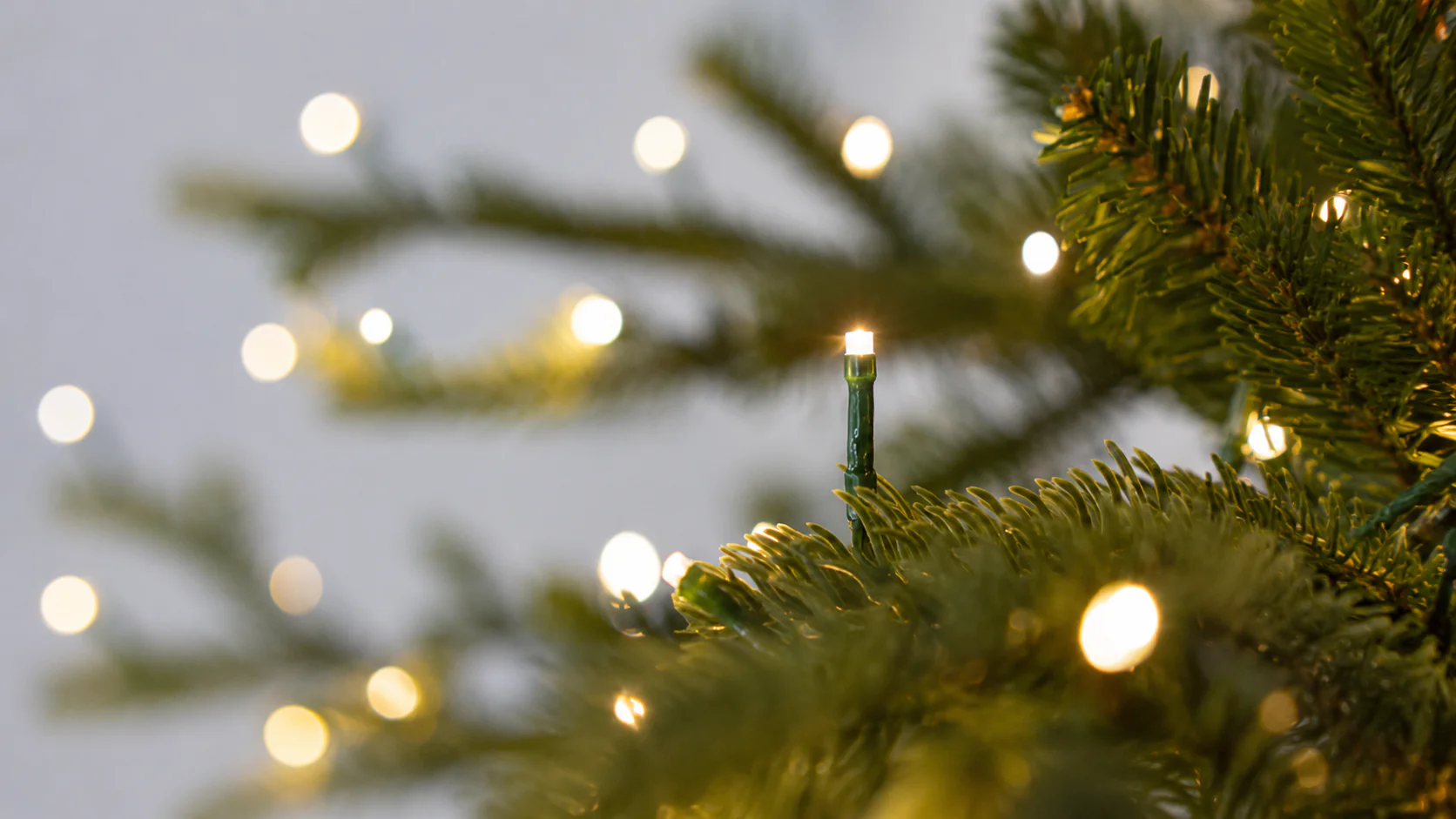 micro lights for lit artificial Christmas tree