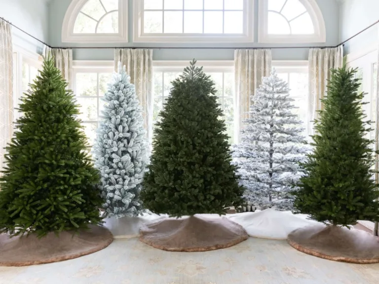 variations of artificial Christmas Tree available and Christmas Jungle