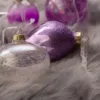 Sweet 30 Piece Purple Glace Ornaments