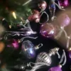 Sweet 30-Piece Glass Ornament Set (Pink - Purple) Limited Edition